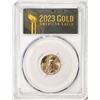 Image 1 : 2023 $5 American Gold Eagle Coin PCGS MS70 First Strike