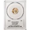 Image 2 : 2023 $5 American Gold Eagle Coin PCGS MS70 First Strike