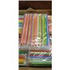 Image 2 : CASE OF NEW PLASTIC STRAWS