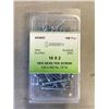 Image 2 : CASE OF NEW HEX HEAD SCREWS 2" #10 - 100PCS PER  PACK, 1800 TOTAL