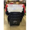 Image 1 : 6 STACKING TOTES W/ BUILT IN LIDS