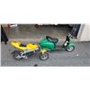 Image 1 : KIDS RAZOR MOPED AND GAS MINI BIKE, NEITHER ARE  RUNNING