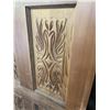 Image 2 : CARVED CEDAR DOOR 30" X 73-3/4"