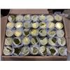 Image 1 : BOX OF 140 NEW 250ML GLASS JARS WITH LIDS