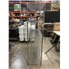 Image 3 : METAL WIRE RACK, 4FT WIDE, 6FT TALL, 18 INCH DEEP