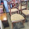 Image 2 : 4 VINTAGE DINING CHAIRS