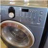 Image 2 : SAMSUNG FRONT LOAD WASHER AND DRYER SET, DRYER  WORKLS, WASHER NEEDS REPAIR