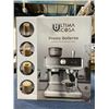 Image 2 : ULTIMA COSA PRESTO BOLLENTE ESPRESSO MACHINE W/  FOTHER AND COFFEE GRINDER - TESTED WORKING -  RETAI