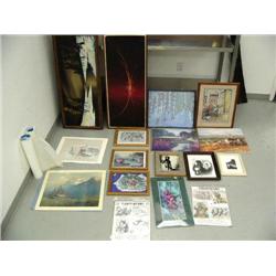 Very large lot of 20 pieces of art (46)