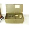 Image 1 : 1942 Army trunk with shovel, First Aid Kit, hatchet (47)