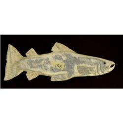Salmon carved from bone (100)
