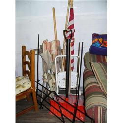 Folding chair, folding stool, shovels, hammers, etc. (42)