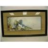 Image 1 : Signed and numbered print double matted and framed by Morten Solberg done in 1978 "Polar Bear" (70)