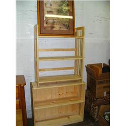 2 pine book cases and a picture (42)