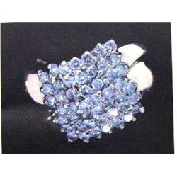 Diamond Lady's Ring 10k Yellow Gold, Full Cut, Approximately 1 carat, Estimated Replacement Cost:  $