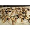 Image 3 : Lot of: 3 damaged Tlingit style rattles; 16 Southeast Alaska design slingshots; 2 Tlingit style mask