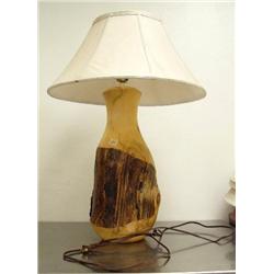 Burl wood lamp (42)