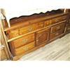 Image 6 : Furnish your house in one lot: 2 bedroom set- 1 pine finish and other oak finish; lamps; desks; ente