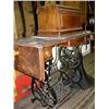 Image 2 : Platform rocker; horn record player- radio; toolbox; treadle sewing machine (42)