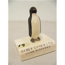 4-1/2" carving of bird made by John Alaeanna (37)