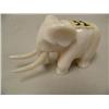 Image 1 : 4" white ivory elephant carved by Mike Saclamana (37)