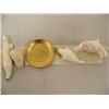 Image 3 : Lot of 6 ivory carvings and small gold pan (37)