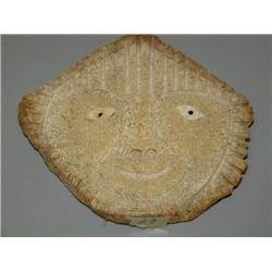 6" whale bone and ivory mask (2)