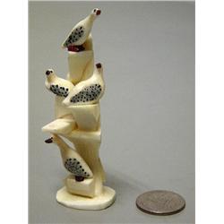 4" three bird rookery by Thomas Pushruk from King Island (2)