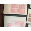 Image 10 : Large lot of: plate blocks of stamps; old Alaskan trade coins; old Russian silver coins; 1969 mint s