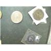 Image 12 : Large lot of: plate blocks of stamps; old Alaskan trade coins; old Russian silver coins; 1969 mint s