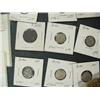 Image 14 : Large lot of: plate blocks of stamps; old Alaskan trade coins; old Russian silver coins; 1969 mint s
