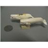Image 1 : Pair of beluga whales 3" white ivory y Mike Seaganna, stock #291c (2)