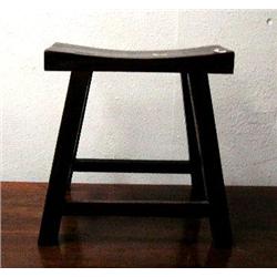 Stool 18" H nice brownish finish (800)