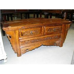 2-drawer entry way table, 18" H, 42" length, 16-1/2" depth (800)