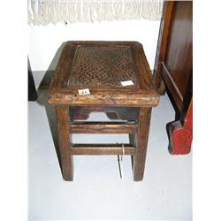 Stool 14" H ca. 1860, stock #3107 (800)