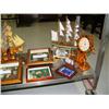Image 3 : 3 sailings ships; 2 clocks; pair of ship bookends; ship in a bottle; glass encased ship (8888)