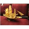 Image 1 : 27" triple masted schooner done from skin by Melford Weley with small skin chase boat (2)