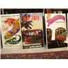 Image 1 : Group of 3 travel posters: 2 are Northwest Orient Airlines; 1 is United (2)