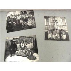 Lot of 9 Tlingit photos (2)