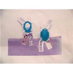 Emerald and Diamond Earrings 14 K yellow gold- emeralds are oval, faceted approx. 1.00 carats transp