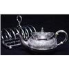 Image 1 : AN ENGLISH SILVER PLATED TOAST RACK