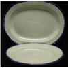Image 1 : OVAL (18") WHITE EARTHENWARE PLATTER