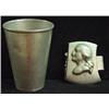 Image 1 : AN AMERICAN PEWTER BEAKER