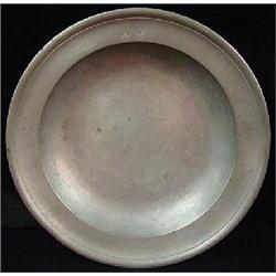 PEWTER PLATE