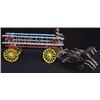 Image 1 : CAST IRON TOY FIRE LADDER WAGON