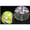 Image 1 : TWO GLASS PAPERWEIGHTS