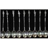 Image 1 : NINE .830 SILVER APOSTLE SPOONS