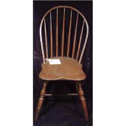 WINDSOR SEVEN SPINDLE LOOP-BACK SIDE CHAIR