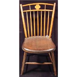 WINDSOR BUTTERFLY BACK SEVEN SPINDLE SIDE CHAIR