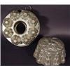 Image 1 : TWO ROUND TIN MOLDS